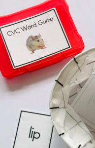 CVC words game for the ESL classroom