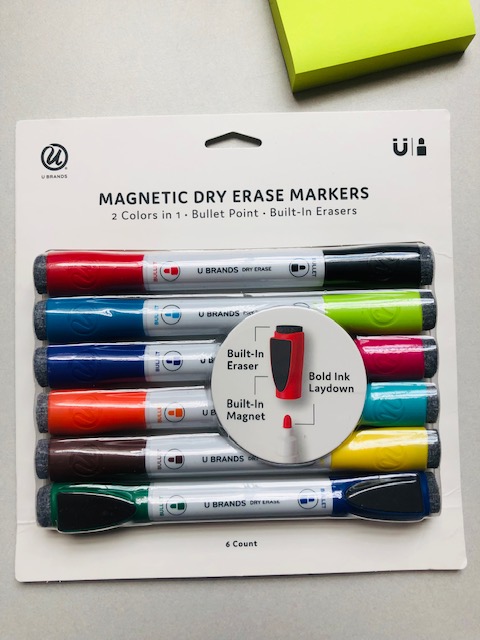picture of multicolored magnetic dry erase markers